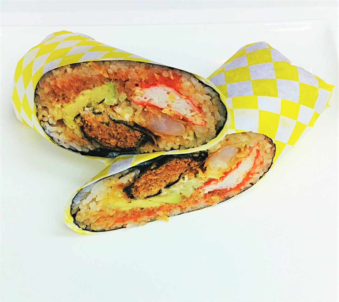 Sushi burrito at Momo Sushi